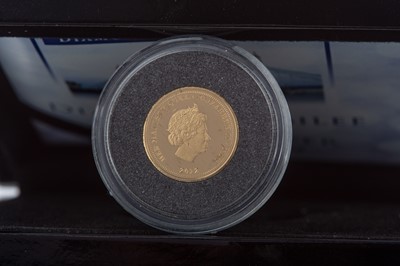 Lot 18 - THE DIAMOND JUBILEE 2012 GOLD QUARTER SOVEREIGN