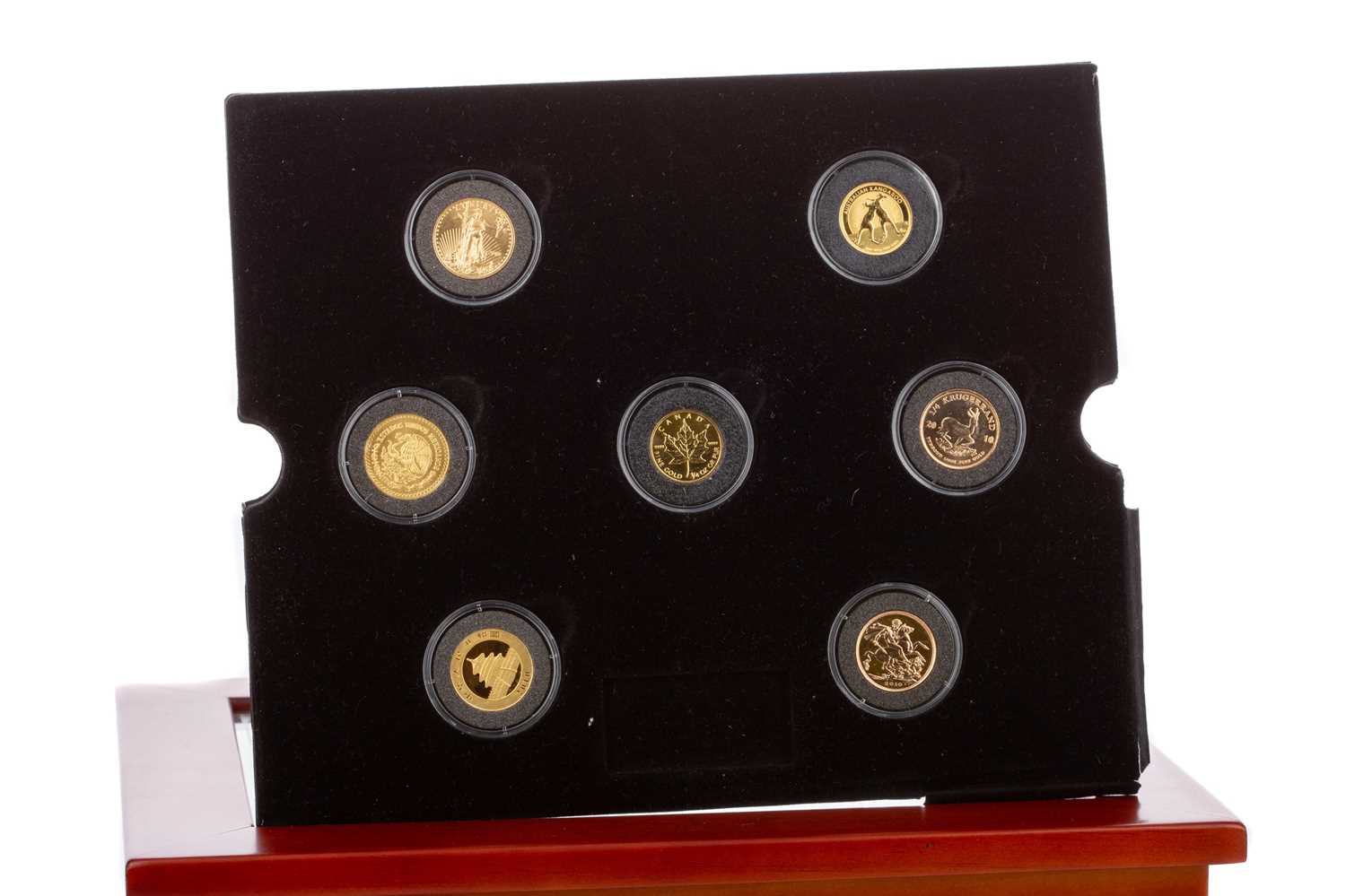 Lot 21 - THE MAGNIFICENT SEVEN GOLD COIN SET