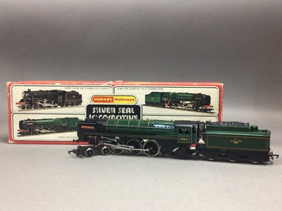 Lot 1046 - HORNBY MODEL RAILWAY SILVER SEAL LOCOMOTIVE