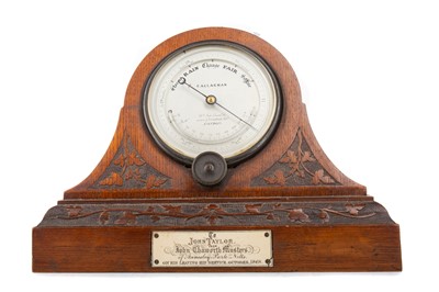 Lot 590 - A CALLAGHAN OF NEW BONDS ST, LONDON BAROMETER