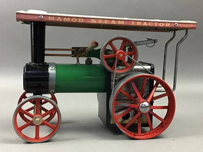 Lot 282 - A MAMOD STEAM TRACTOR AND FURTHER MODEL VEHICLES
