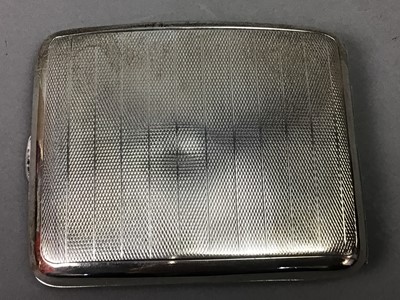 Lot 288 - A SILVER CIGARETTE CASE AND FURTHER COLLECTOR'S ITEMS