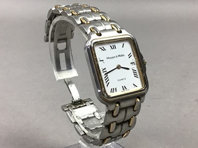 Lot 299 - A GENTLEMAN'S MAPPIN AND WEBB STAINLESS STEEL QUARTZ WRIST WATCH