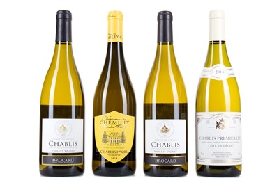 Lot 13 - 4 BOTTLES OF CHABLIS