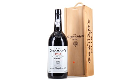 Lot 33 - GRAHAM'S 1983 VINTAGE PORT