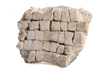 Lot 117 - AN ANCIENT ROMAN MOSAIC FLOOR FRAGMENT