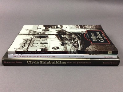 Lot 236 - A COLLECTION OF BOOKS RELATING TO SCOTLAND AND PADDLE STEAMERS