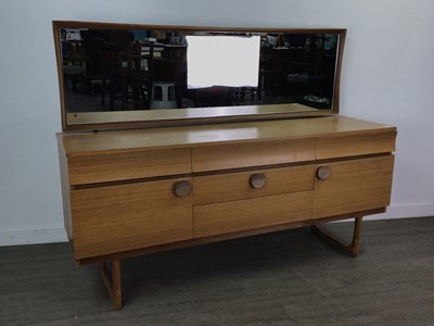 Lot 213 - A TEAK DRESSING CHEST