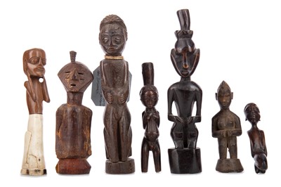 Lot 76 - A GROUP OF AFRICAN TRIBAL FIGURES