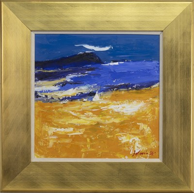 Lot 70 - ARDNAMURCHAN POINT, AN OIL BY JOLOMO