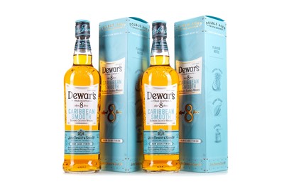 Lot 76 - 2 BOTTLES OF DEWAR'S 8 YEAR OLD CARIBBEAN SMOOTH