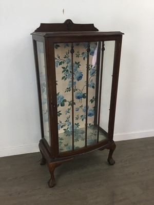 Lot 363 - A OAK DISPLAY CABINET
