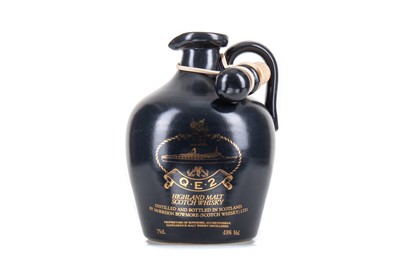 Lot 80 - MORRISON BOWMORE QE2 HIGHLAND MALT DECANTER 75CL