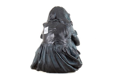 Lot 127 - SEATED GIRL, A SCULPTURE BY WALTER AWLSON