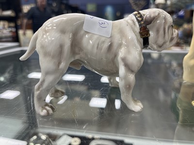 Lot 427 - TWO ROYAL DOULTON BULLDOGS AND ANOTHER