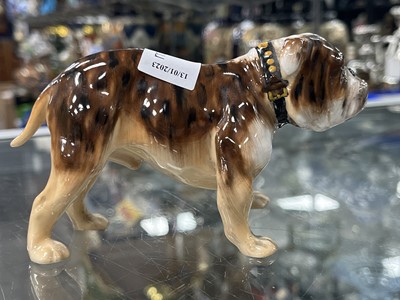 Lot 427 - TWO ROYAL DOULTON BULLDOGS AND ANOTHER