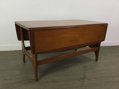 Lot 408 - A TEAK G-PLAN DROP LEAF COFFEE TABLE