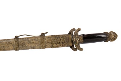 Lot 80 - A PAIR OF CHINESE HUDIEDAO BUTTERFLY SWORDS