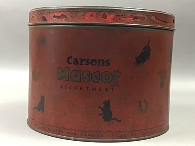 Lot 436 - A LOT OF VINTAGE STORAGE TINS