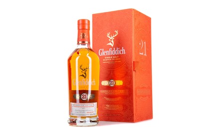 Lot 89 - GLENFIDDICH 21 YEAR OLD RESERVA RUM CASK FINISH