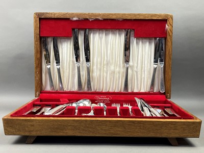 Lot 447 - A SUITE OF PLATED TABLE APPOINTMENTS