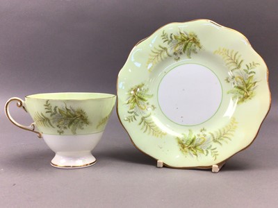 Lot 469 - A FOLEY TEA SERVICE