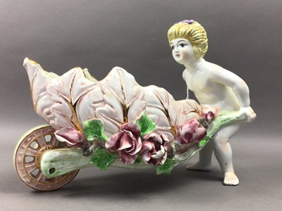 Lot 472 - A LLADRO FIGURE AND OTHERS