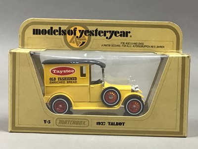 Lot 476 - A GROUP OF DIE-CAST MODEL VEHICLES