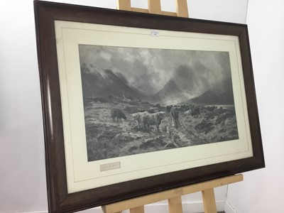 Lot 593 - HIGHLAND CATTLE BY LOUIS B HURT