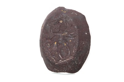 Lot 129 - AN ANCIENT GNOSTIC INTAGLIO PROTECTION AMULET