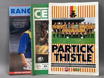 Lot 621 - A LOT OF FOOTBALL PROGRAMMES