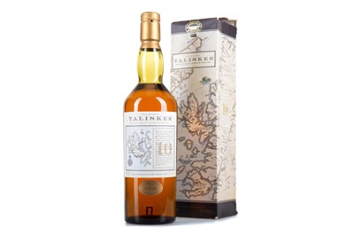 Lot 100 - TALISKER 10 YEAR OLD MAP LABEL