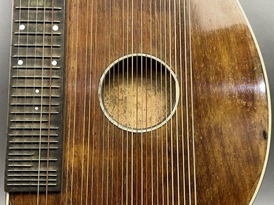 Lot 496 - A ZITHER IN CASE