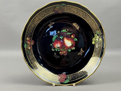 Lot 598 - A PAIR OF SOLIAN WARE PLATES AND OTHER CERAMICS