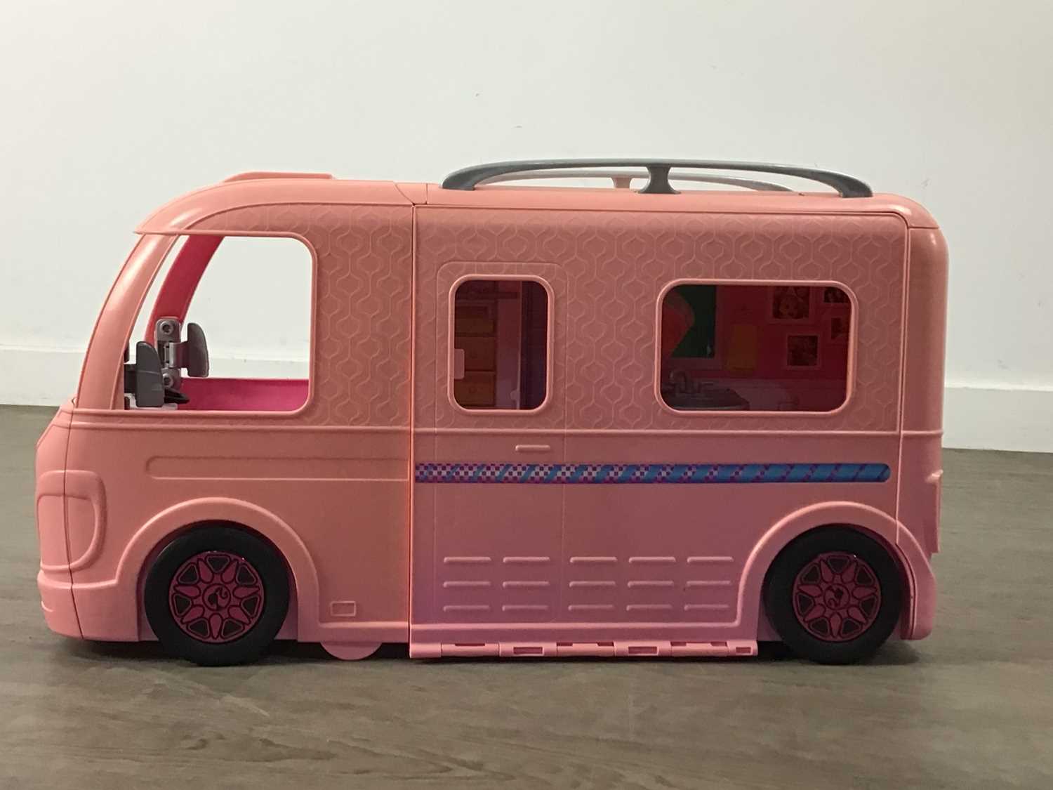 Lot 604 - A BARBIE AMBULANCE AND OTHER TOYS