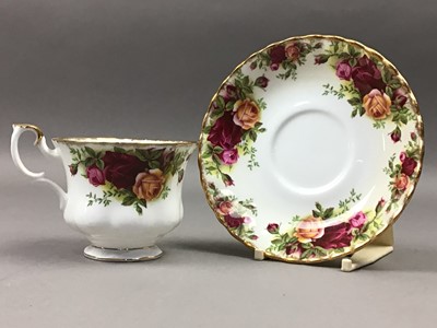 Lot 620 - A ROYAL ALBERT 'OLD COUNTRY ROSES' PART TEA SERVICE