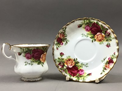 Lot 622 - A ROYAL ALBERT 'OLD COUNTRY ROSES' PART COFFEE SERVICE