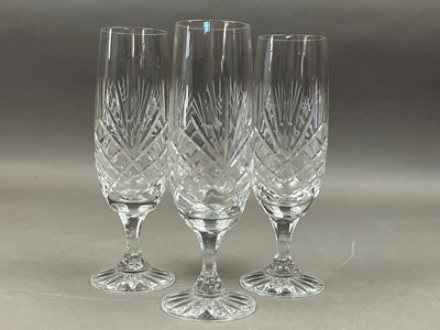 Lot 613 - A GROUP OF VARIOUS DRINKING GLASSES