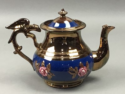 Lot 300A - A LOT OF STAFFORDSHIRE COPPER LUSTRE MUGS