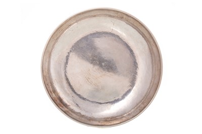 Lot 4 - AMERICAN HAMMERED SILVER CIRCULAR BOWL