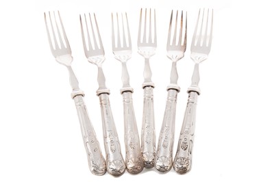 Lot 9 - SUITE OF AMERICAN SILVER CUTLERY