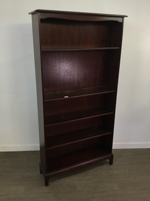 Lot 190A - A STAG OPEN BOOKCASE