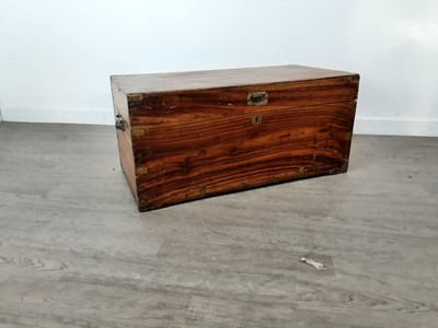 Lot 160A - A CAMPHORWOOD BLANKET CHEST