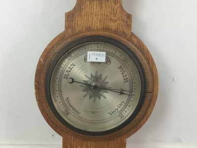 Lot 6 - AN F.E. RUTHERFORD OF HAWICK BAROMETER