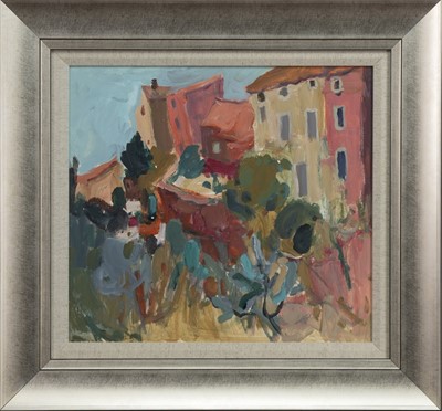 Lot 179 - ROUSSILLON (PROVENCE), AN OIL BY SHEILA MACMILLAN