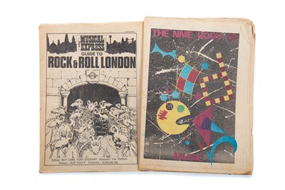 Lot 418 - THE NME GUIDE TO PUNK 1977 AND GUIDE TO ROCK & ROLL LONDON 1978