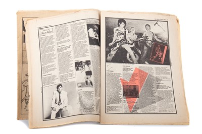 Lot 418 - THE NME GUIDE TO PUNK 1977 AND GUIDE TO ROCK & ROLL LONDON 1978