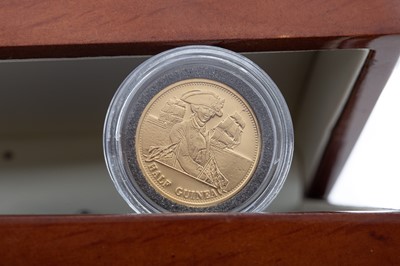 Lot 1 - UNCIRCULATED GOLD HALF GUINEA