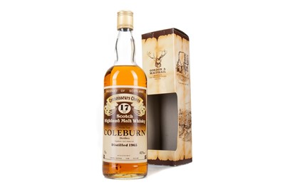 Lot 148 - COLEBURN 1965 17 YEAR OLD GORDON & MACPHAIL CONNOISSEURS CHOICE 75CL