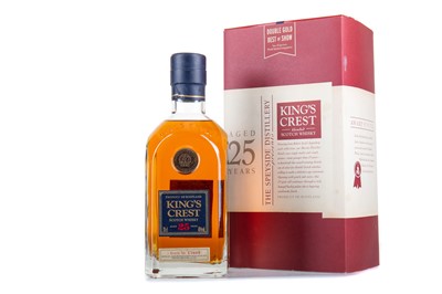 Lot 144 - KING'S CREST 25 YEAR OLD